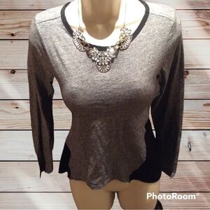 💋 Converse tunic top sheer back